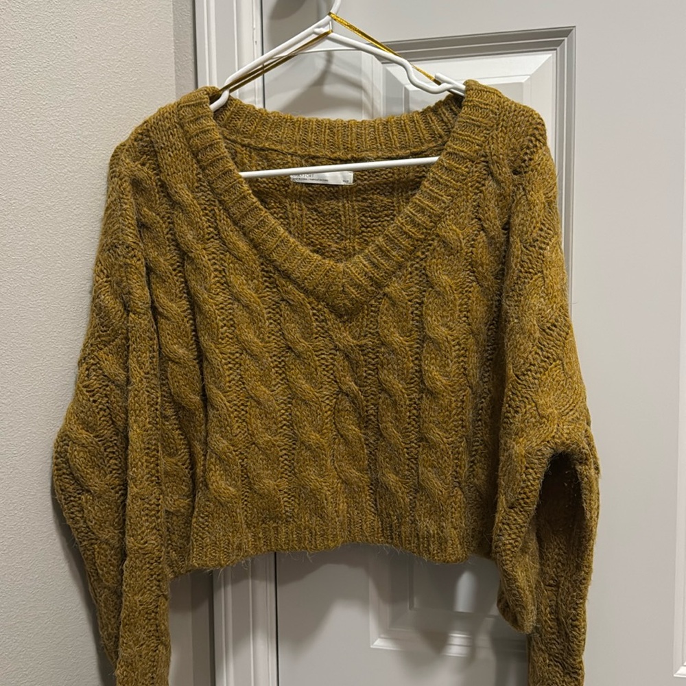 Oak+fort cropped sweater XS